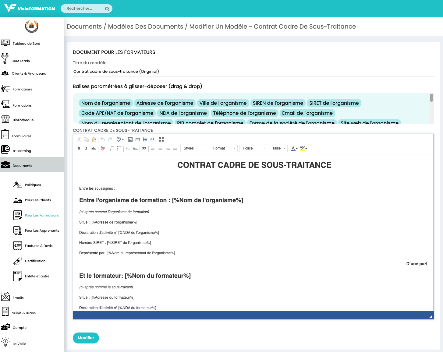 signatures électroniques pour organisme de formation